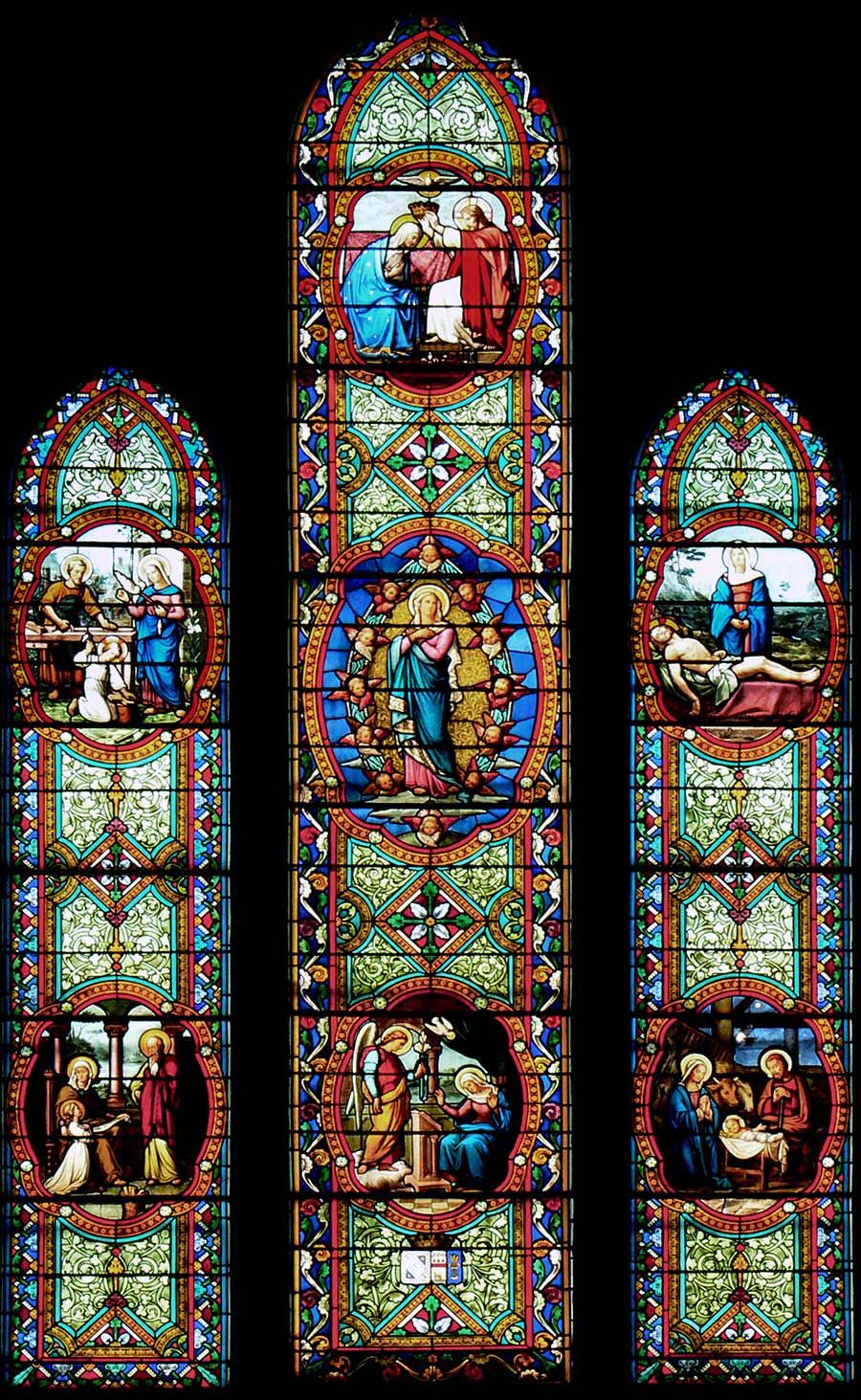 Boen Eglise Saint-Jean-Baptiste baie 102